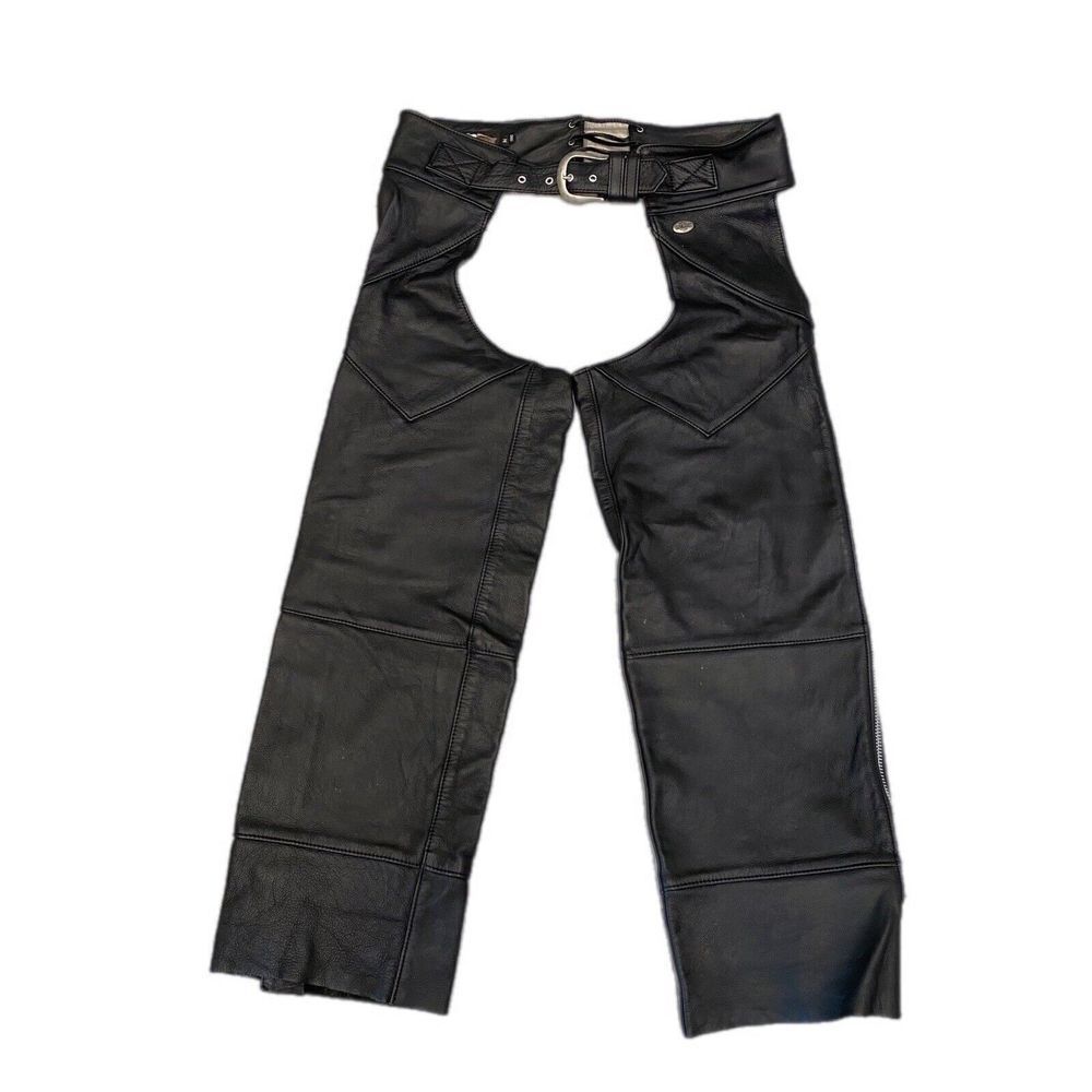 Black Leather Women's Pants
